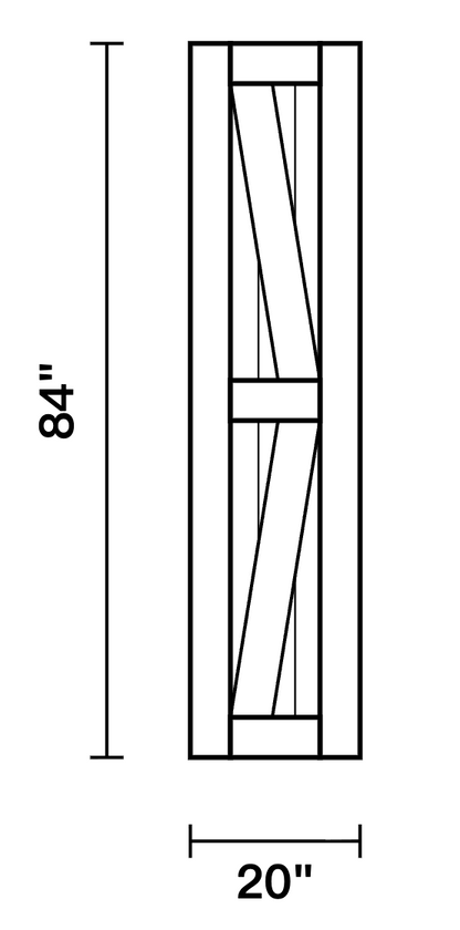84" Elevated Elegance