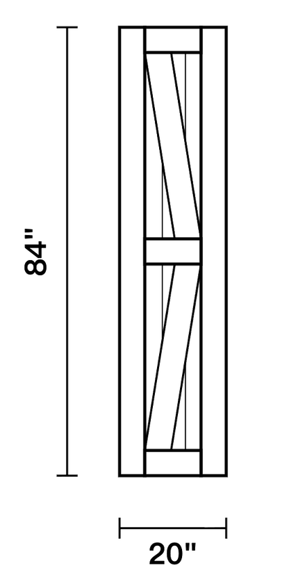 84" Elevated Elegance